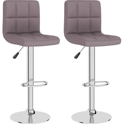 VIDAXL Nova - 2 verstellbare Barhocker - Hocker VIDAXL Nova - 2 verstellbare Barhocker - Hocker