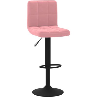 VidaXL Modell 334299 Pink Samtbarhocker - Barhocker VidaXL Modell 334299 Pink Samtbarhocker - Barhocker