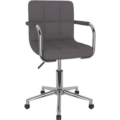 VidaXL Bürostuhl - Drehbar, Höhenverstellbar, Grau Taupe VidaXL Bürostuhl - Drehbar, Höhenverstellbar, Grau Taupe