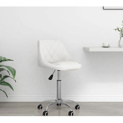MAISONCHIC Weiße Bürostuhl Drehbar Höhenverstellbar - Bürostuhl MAISONCHIC Weiße Bürostuhl Drehbar Höhenverstellbar - Bürostuhl