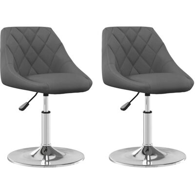 vidaXL 335284 Moderne fluwelen draaistoel voor eetkamer vidaXL 335284 Moderne fluwelen draaistoel voor eetkamer