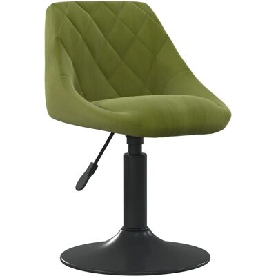 VidaXL 335318 Groene fluwelen barkruk - Barkruk VidaXL 335318 Groene fluwelen barkruk - Barkruk
