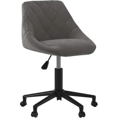 VidaXL Bürostuhl - Verstellbar, Drehbar, Moderner Samtstoff - Bürostuhl VidaXL Bürostuhl - Verstellbar, Drehbar, Moderner Samtstoff - Bürostuhl