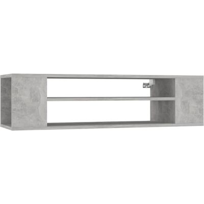vidaXL Wandmontiertes TV-Schrank - Grau Modernes Design vidaXL Wandmontiertes TV-Schrank - Grau Modernes Design