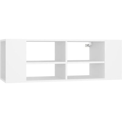 vidaXL 806238 Weiß Wandmontiertes TV-Sideboard - TV Cabinet vidaXL 806238 Weiß Wandmontiertes TV-Sideboard - TV Cabinet