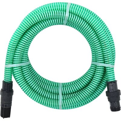 vidaXL Gartenschlauch mit PVC-Verbindungen 10m - Saugschlauch vidaXL Gartenschlauch mit PVC-Verbindungen 10m - Saugschlauch