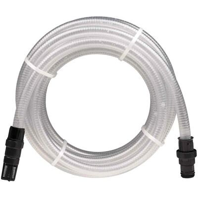 vidaXL Saugschlauch mit PVC-Anschlüssen - 10m - Wasserpumpenzubehör vidaXL Saugschlauch mit PVC-Anschlüssen - 10m - Wasserpumpenzubehör