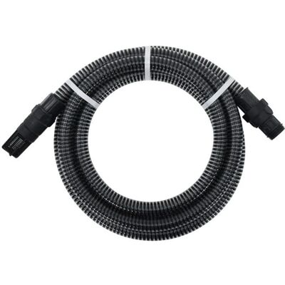 vidaXL Tuinslang 10m Zwart PVC Verbindingen vidaXL Tuinslang 10m Zwart PVC Verbindingen