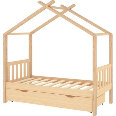 Lit enfant VidaXL Modèle 322146 - Lit avec tiroir et cadre en bois - Publicité Lit enfant VidaXL Modèle 322146 - Lit avec tiroir et cadre en bois - Publicité