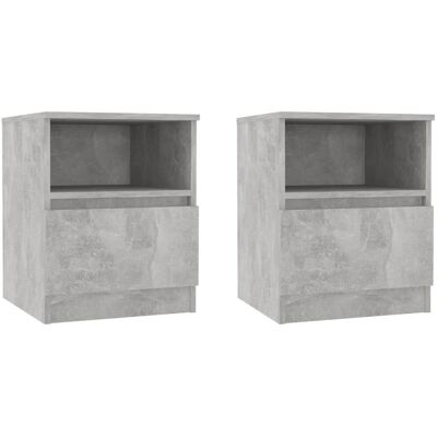 vidaXL 806166 Niche de nuit - Table de chevet - Gris béton - Table de nuit - Publicité vidaXL 806166 Niche de nuit - Table de chevet - Gris béton - Table de nuit - Publicité