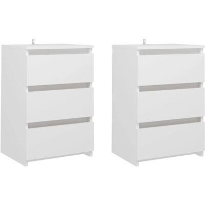 vidaXL Nuiteuse 806212 - Nuiteuse, Blanche, 40x35x62.5 cm - Publicité vidaXL Nuiteuse 806212 - Nuiteuse, Blanche, 40x35x62.5 cm - Publicité