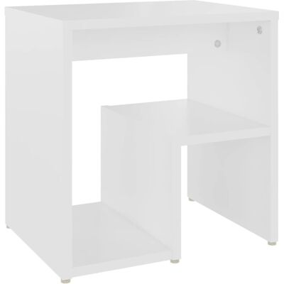 vidaXL 806329 Natbord - Natbord - Hvid vidaXL 806329 Natbord - Natbord - Hvid
