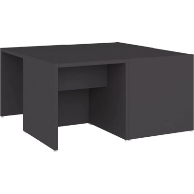 vidaXL 806815 Grauer Couchtisch - Kaffee- & Beistelltische vidaXL 806815 Grauer Couchtisch - Kaffee- & Beistelltische