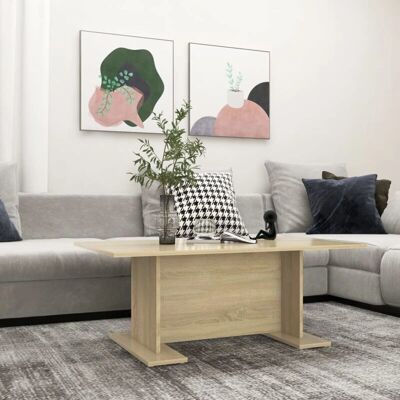 vidaXL Sonoma Eichen Couchtisch - 103,5x60x40cm vidaXL Sonoma Eichen Couchtisch - 103,5x60x40cm