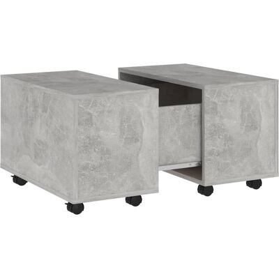 vidaXL 806862 Couchtisch Grau - Coffee Table vidaXL 806862 Couchtisch Grau - Coffee Table