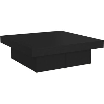 vidaXL 806913 Kaffeetisch Schwarz Holzwerkstoff - Coffee Table vidaXL 806913 Kaffeetisch Schwarz Holzwerkstoff - Coffee Table