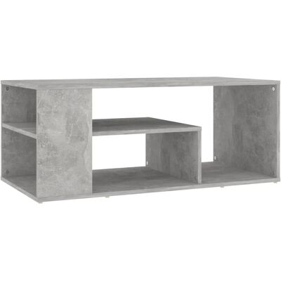 vidaXL 806925 Couchtisch Beton Grau - Beistelltisch vidaXL 806925 Couchtisch Beton Grau - Beistelltisch