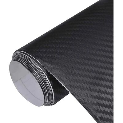 vidaXL Films pour voitures 2 pcs 3D Noir 100x150 cm - Autocollants vidaXL Films pour voitures 2 pcs 3D Noir 100x150 cm - Autocollants