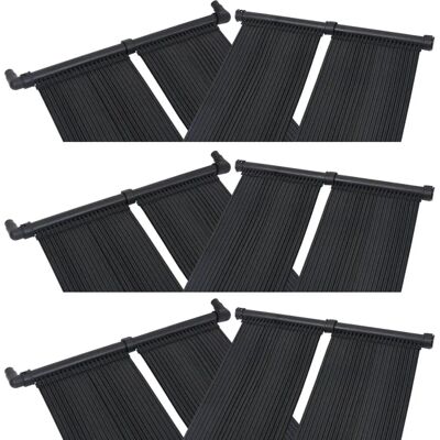 vidaXL Zonne-energie Panel voor Zwembadverwarming - 6 Panelen, 80x310 cm vidaXL Zonne-energie Panel voor Zwembadverwarming - 6 Panelen, 80x310 cm