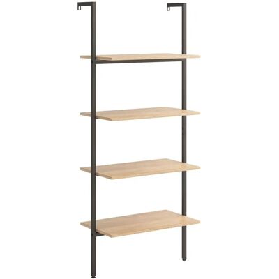 vidaXL 336382 Helle Braun 4-stufiges Bücherregal - Wohnzimmermöbel vidaXL 336382 Helle Braun 4-stufiges Bücherregal - Wohnzimmermöbel