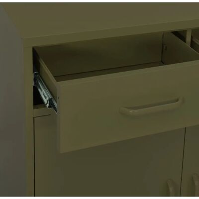 Lagerschrank 80x35x101,5 cm Stahl vidaXL Lagerschrank 80x35x101,5 cm Stahl vidaXL