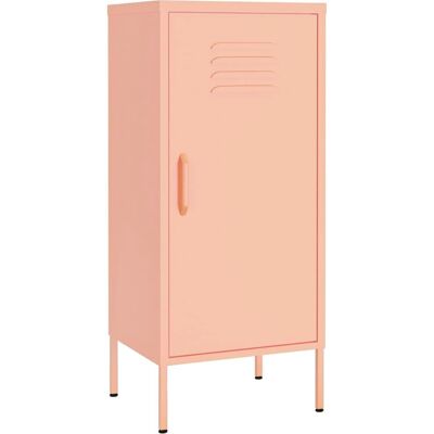 vidaXL Stauraum-Schrank Pink Stahl Sideboard Regal Bücherregal - Stauraum vidaXL Stauraum-Schrank Pink Stahl Sideboard Regal Bücherregal - Stauraum