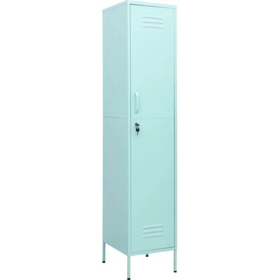 vidaXL Locker Skab Mintgrøn Stål Opbevaringsmøbel Kontor Organizer - Locker Skab vidaXL Locker Skab Mintgrøn Stål Opbevaringsmøbel Kontor Organizer - Locker Skab