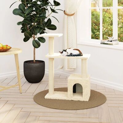 vidaXL Kattenboom met sisal krabpalen 70 cm - Kattenboom vidaXL Kattenboom met sisal krabpalen 70 cm - Kattenboom