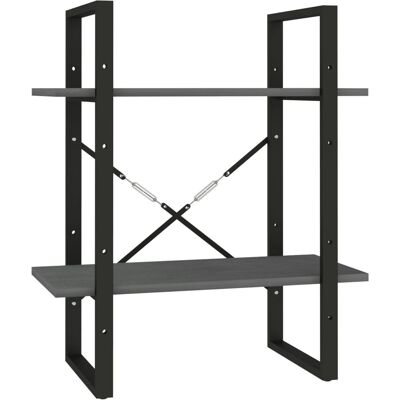 vidaXL 806444 Grauer 4-stöckiger Bücherschrank - Bücherregal vidaXL 806444 Grauer 4-stöckiger Bücherschrank - Bücherregal