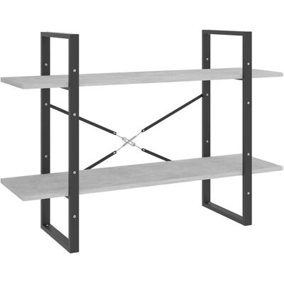 vidaXL 806471 2-stöckiges Bücherregal - Wohnzimmermöbel vidaXL 806471 2-stöckiges Bücherregal - Wohnzimmermöbel