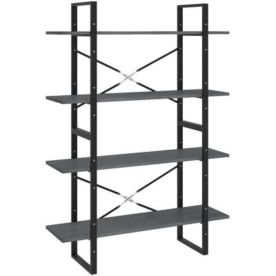 vidaXL 806484 Massivholz Kiefer 4-stöckiges Bücherregal - Bücherregal vidaXL 806484 Massivholz Kiefer 4-stöckiges Bücherregal - Bücherregal
