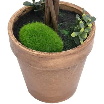 vidaXL Kunstige Buksbom Planter 2 stk med Potte - Grøn vidaXL Kunstige Buksbom Planter 2 stk med Potte - Grøn