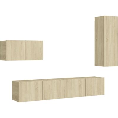 vidaXL 3078993 TV-Schrank - Wandmontiertes TV-Möbel - TV-Möbel vidaXL 3078993 TV-Schrank - Wandmontiertes TV-Möbel - TV-Möbel