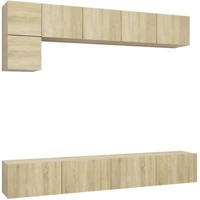 vidaXL Sonoma Eiche Wandmontierter TV-Schrank - TV Schrank vidaXL Sonoma Eiche Wandmontierter TV-Schrank - TV Schrank