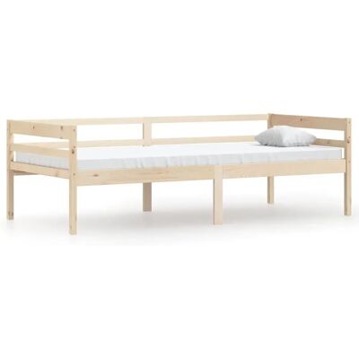 vidaXL Fichtenholzbettgestell 90x200 cm - Bettart vidaXL Fichtenholzbettgestell 90x200 cm - Bettart