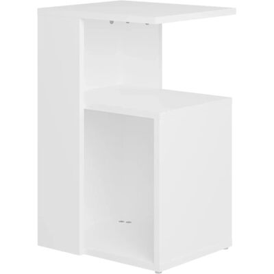 vidaXL Awo78759 Table d'appoint blanche - Table d'angle - Publicité vidaXL Awo78759 Table d'appoint blanche - Table d'angle - Publicité
