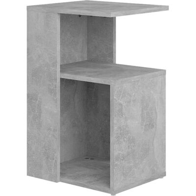 vidaXL 802997 Betongrau Beistelltisch - Beistelltisch vidaXL 802997 Betongrau Beistelltisch - Beistelltisch