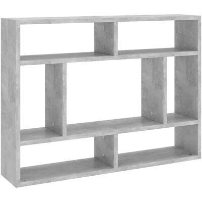 vidaXL Wandregal Beton Grau - Wandregal - Moderner Beton Grau Look vidaXL Wandregal Beton Grau - Wandregal - Moderner Beton Grau Look