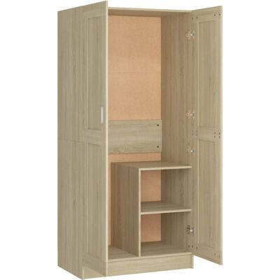 VidaXL 803437 Armoire Compacte - Placard Élégant à 2 Portes - Publicité VidaXL 803437 Armoire Compacte - Placard Élégant à 2 Portes - Publicité
