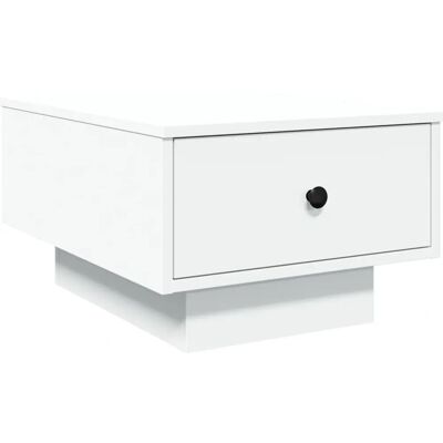 vidaXL 804175 Witte houten salontafel - Coffee Table vidaXL 804175 Witte houten salontafel - Coffee Table