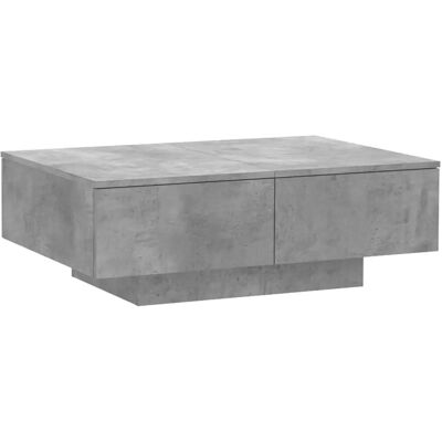 vidaXL Couchtisch Beton Grau Holzwerkstoff - Kaffeetisch vidaXL Couchtisch Beton Grau Holzwerkstoff - Kaffeetisch