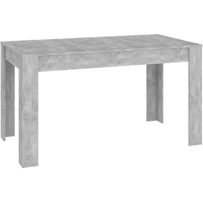 vidaXL 804206 Moderner Beton-Grauer Esstisch - Esstisch vidaXL 804206 Moderner Beton-Grauer Esstisch - Esstisch