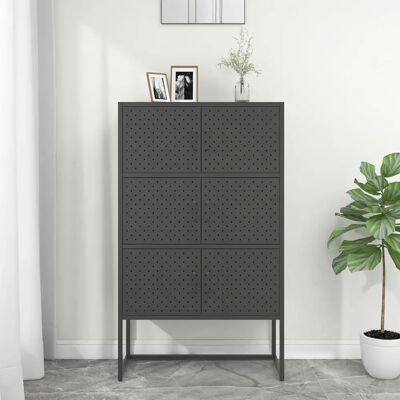 vidaXL - Nova Highboard - Anthrazit - Schrank vidaXL - Nova Highboard - Anthrazit - Schrank