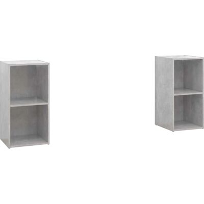 vidaXL 3079902 Beton-Grau TV-Schrank - TV Schrank vidaXL 3079902 Beton-Grau TV-Schrank - TV Schrank