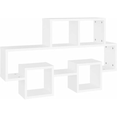 vidaXL Autowandregal Weiß 82x15x51 cm - Wandregal vidaXL Autowandregal Weiß 82x15x51 cm - Wandregal