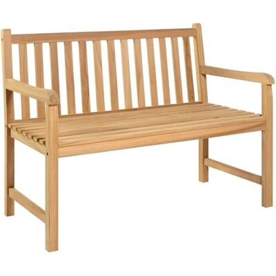 vidaXL Solide Teakholz Gartencouch - Gartenmöbel vidaXL Solide Teakholz Gartencouch - Gartenmöbel