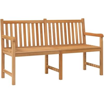 vidaXL Solides Teakholz Gartentisch - 150 cm Sitzbank vidaXL Solides Teakholz Gartentisch - 150 cm Sitzbank