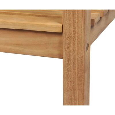 vidaXL Ławka ogrodowa z twardego teaku 228 cm - Ławka ogrodowa vidaXL Ławka ogrodowa z twardego teaku 228 cm - Ławka ogrodowa