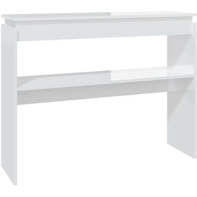 vidaXL Nova Mesa Consola Blanca - Mesa de café/auxiliar vidaXL Nova Mesa Consola Blanca - Mesa de café/auxiliar