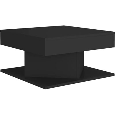 vidaXL 808369 Zwarte salontafel - Koffietafel vidaXL 808369 Zwarte salontafel - Koffietafel